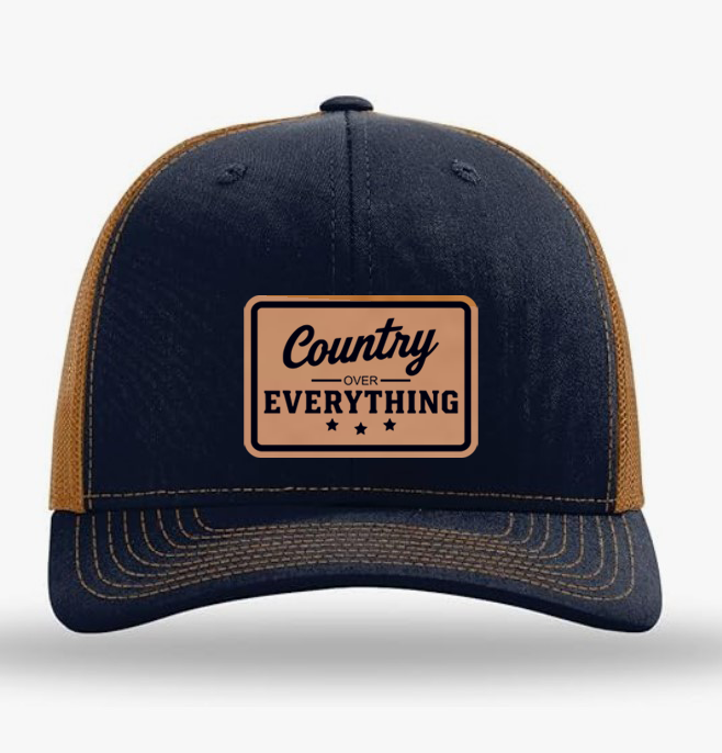 "Country Over Everything" Trucker Hat