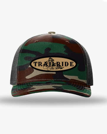 "Camo Trailride" Trucker Hat