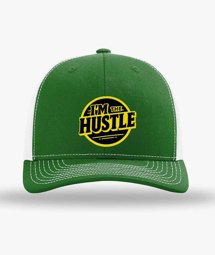 I’m The Hustle Trucker Hat | Bold Street Snapback Style