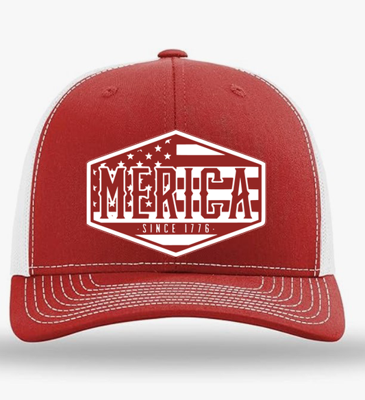 "MERICA SINCE 1776" Trucker Hat