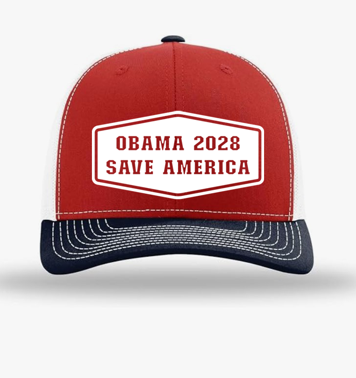 "Obama 2028' Trucker Hat