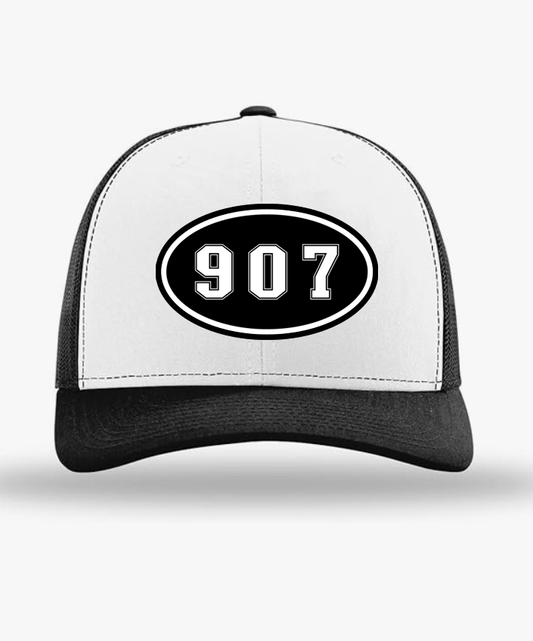 "907" Trucker Hat