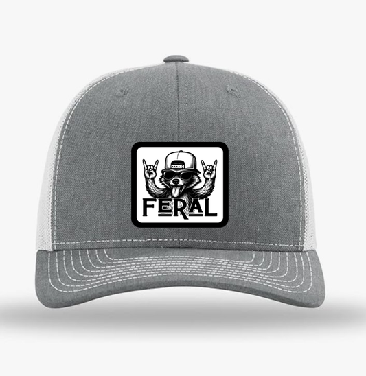"Feral Raccoon "   Trucker Hat