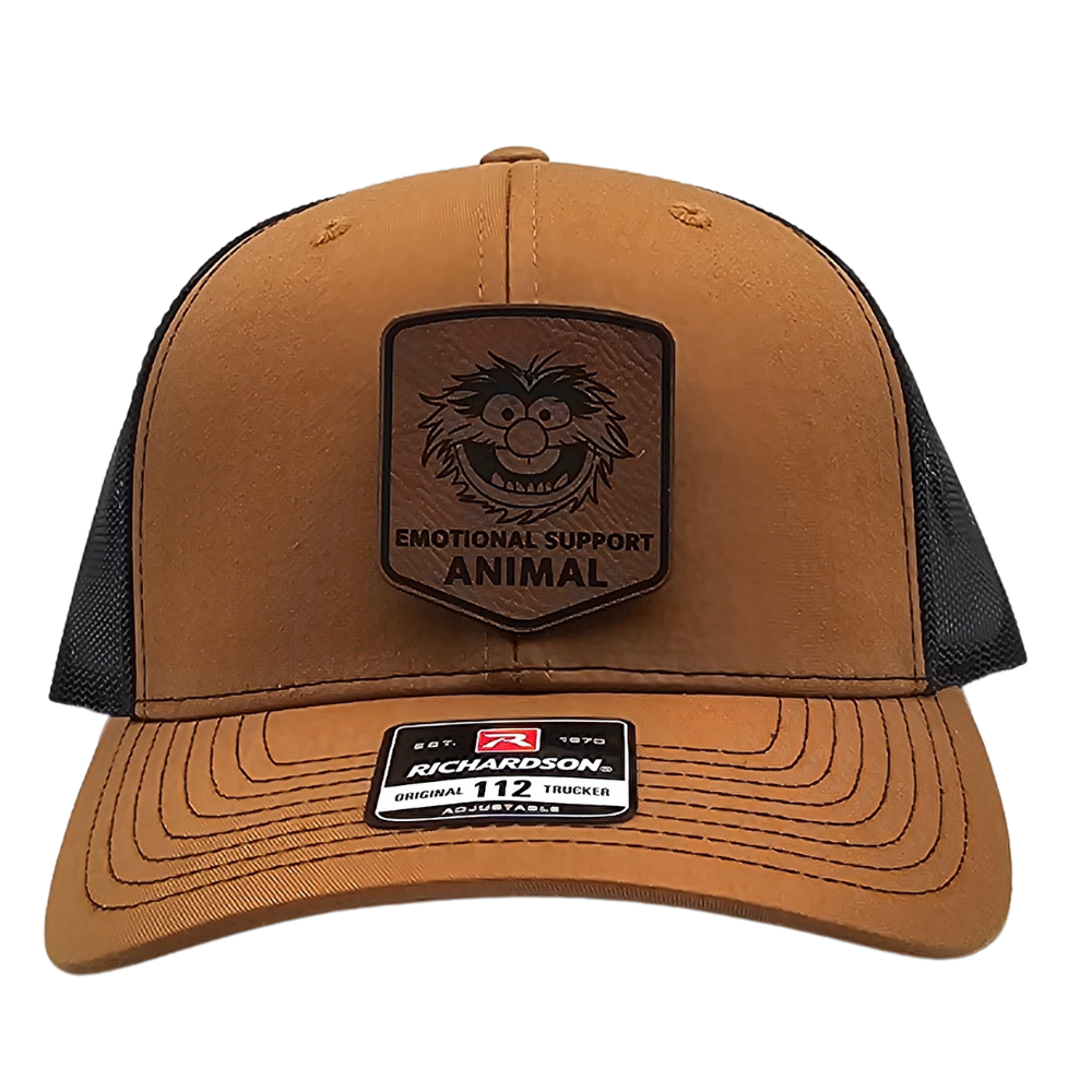 The Trucker Hat Richardson Trucker Hat Emotional Support Animal Muppet Animal