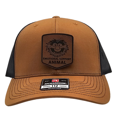 The Trucker Hat Richardson Trucker Hat Emotional Support Animal Muppet Animal