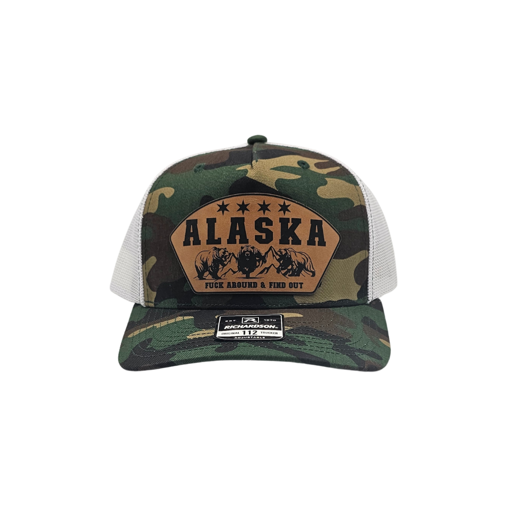 The Trucker Hat Richardson Trucker Hat Alaska Bear