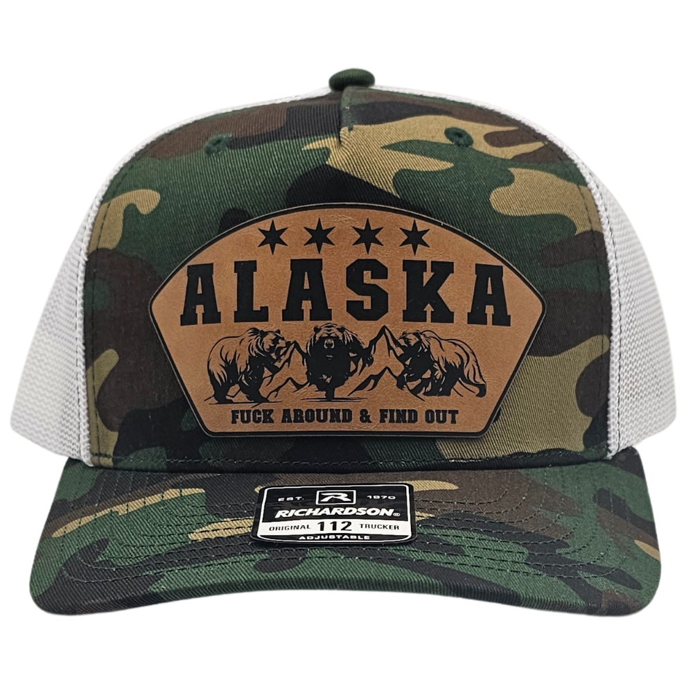 The Trucker Hat Richardson Trucker Hat Alaska Bear
