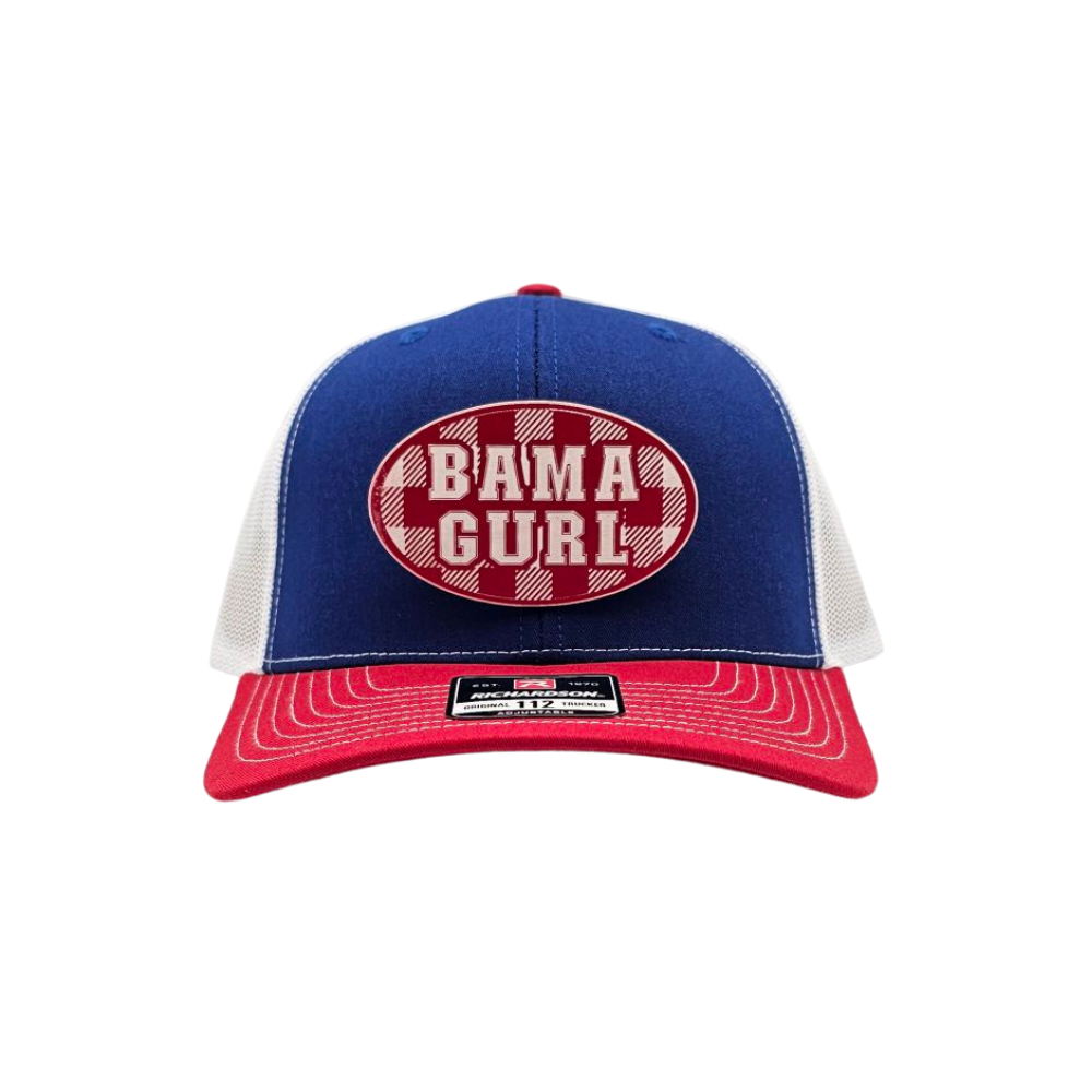The Trucker Hat Richardson Trucker Alabama Bama Gurl
