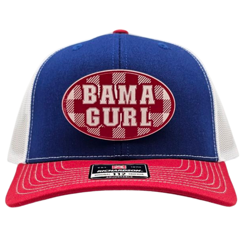 The Trucker Hat Richardson Trucker Alabama Bama Gurl