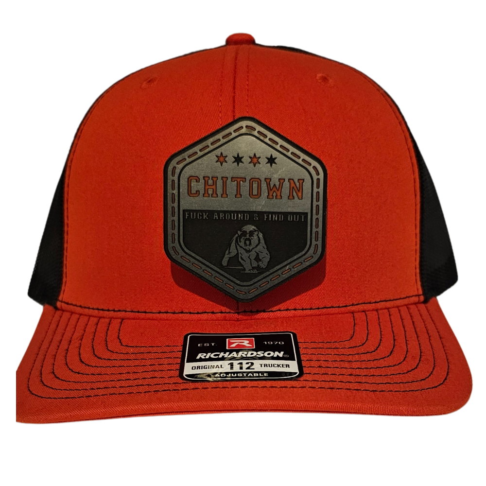 The Trucker Hat Richardson Trucker Hat Chitown Chicago FAFO