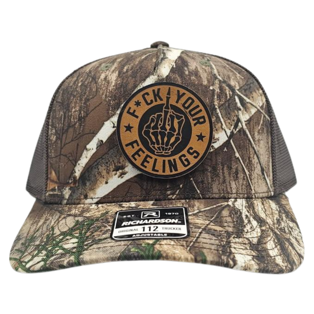 The Trucker Hat Richardson Trucker Hat F Your Feelings