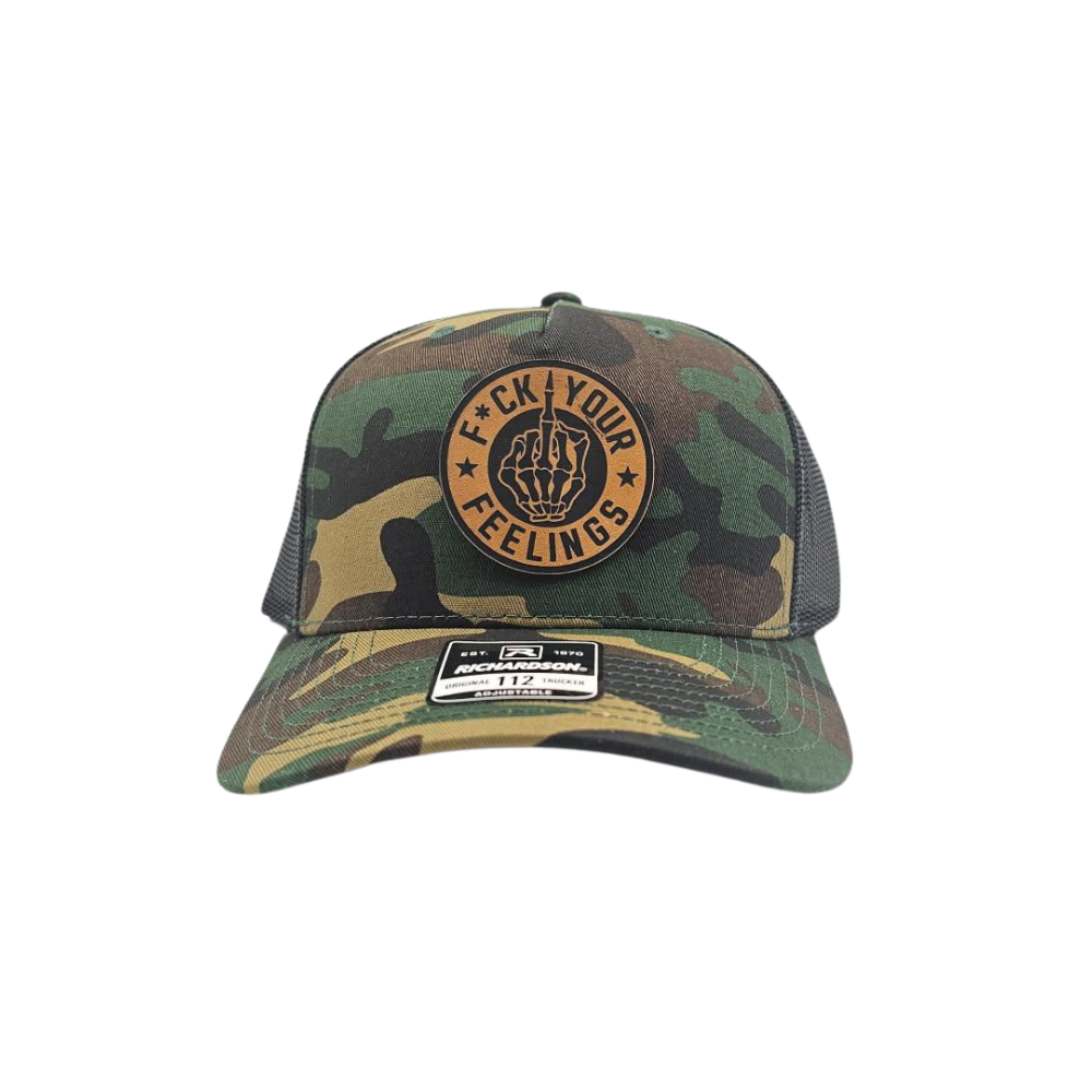 The Trucker Hat Richardson Trucker Hat F Your Feelings