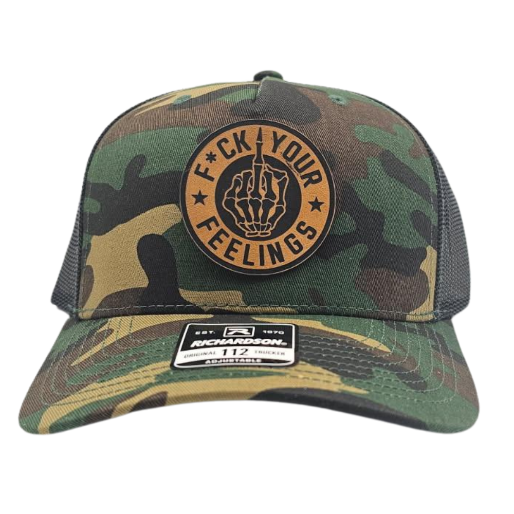 The Trucker Hat Richardson Trucker Hat F Your Feelings