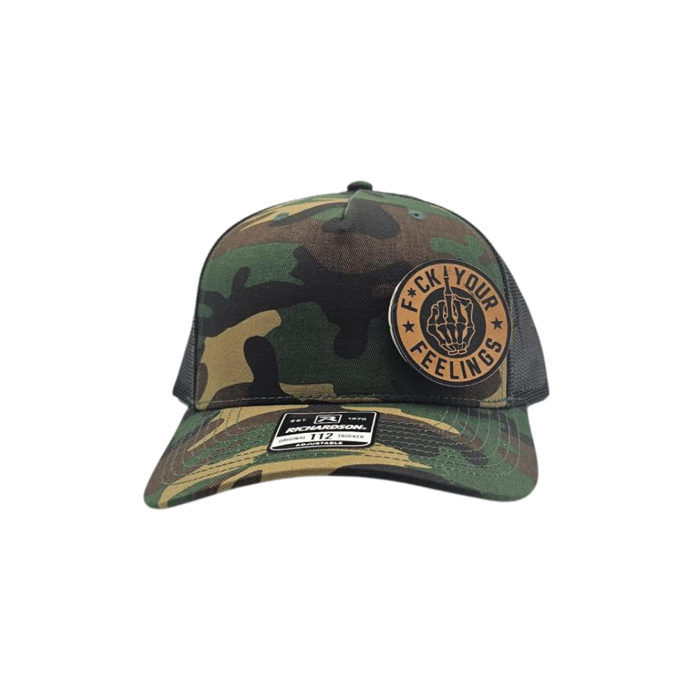 The Trucker Hat Richardson Trucker Hat F Your Feelings