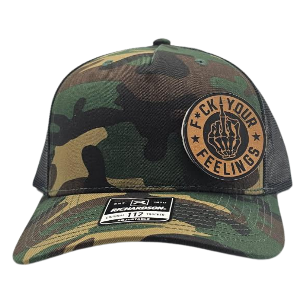 The Trucker Hat Richardson Trucker Hat F Your Feelings