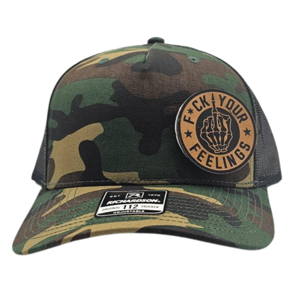 The Trucker Hat Richardson Trucker Hat F Your Feelings