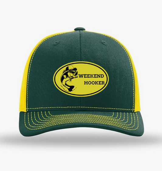 "Bass Weekend Hooker" Trucker Hat