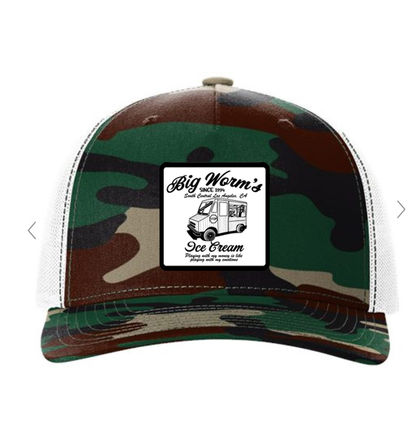 "Big Worm's Ice Cream" Trucker Hat