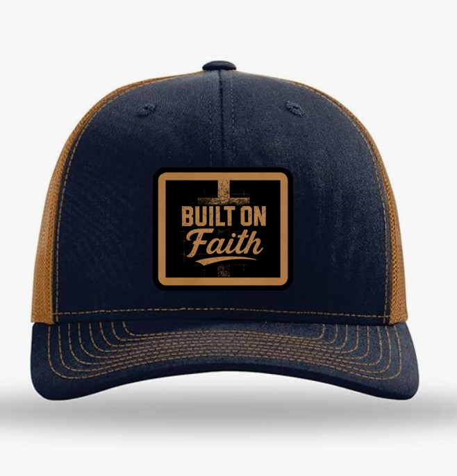 "Built On Faith" Trucker Hat