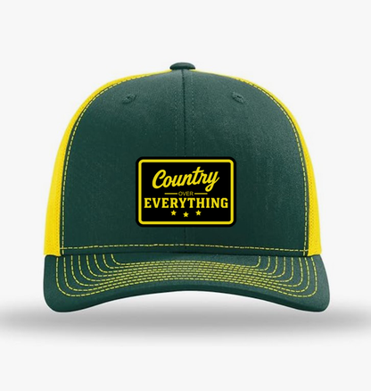 "Country Over Everything" Trucker Hat