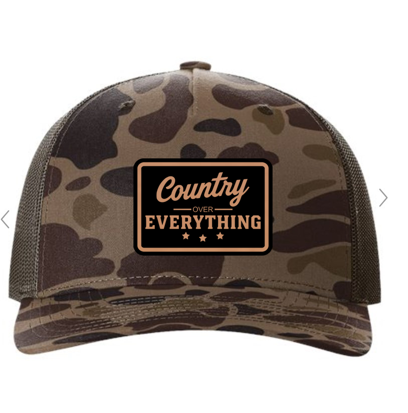 "Country Over Everything" Trucker Hat