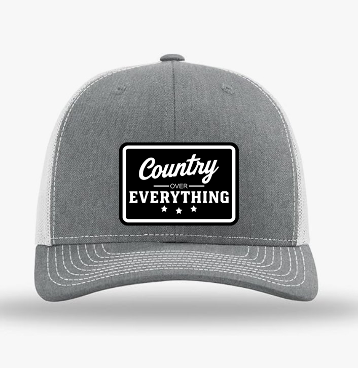 "Country Over Everything" Trucker Hat