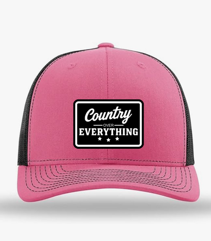 "Country Over Everything" Trucker Hat