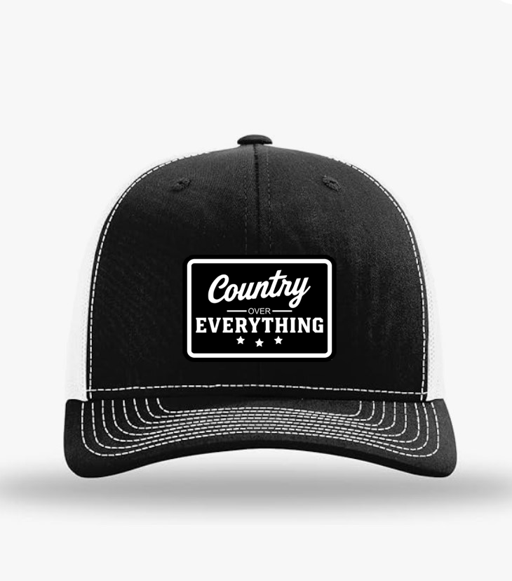 "Country Over Everything" Trucker Hat