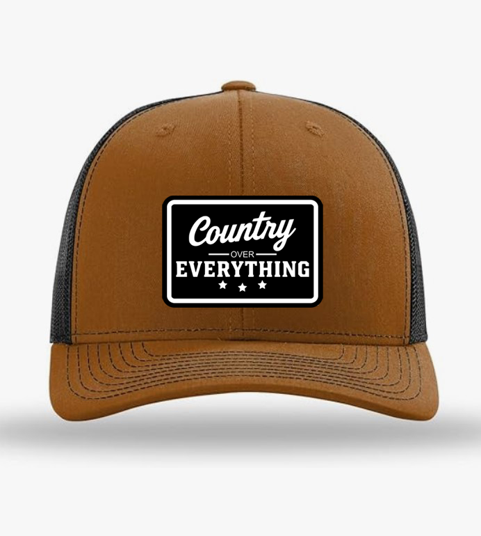 "Country Over Everything" Trucker Hat