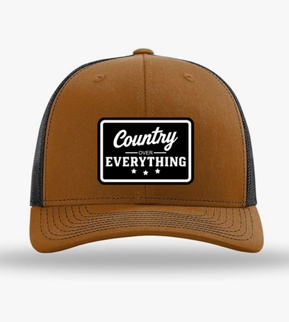"Country Over Everything" Trucker Hat