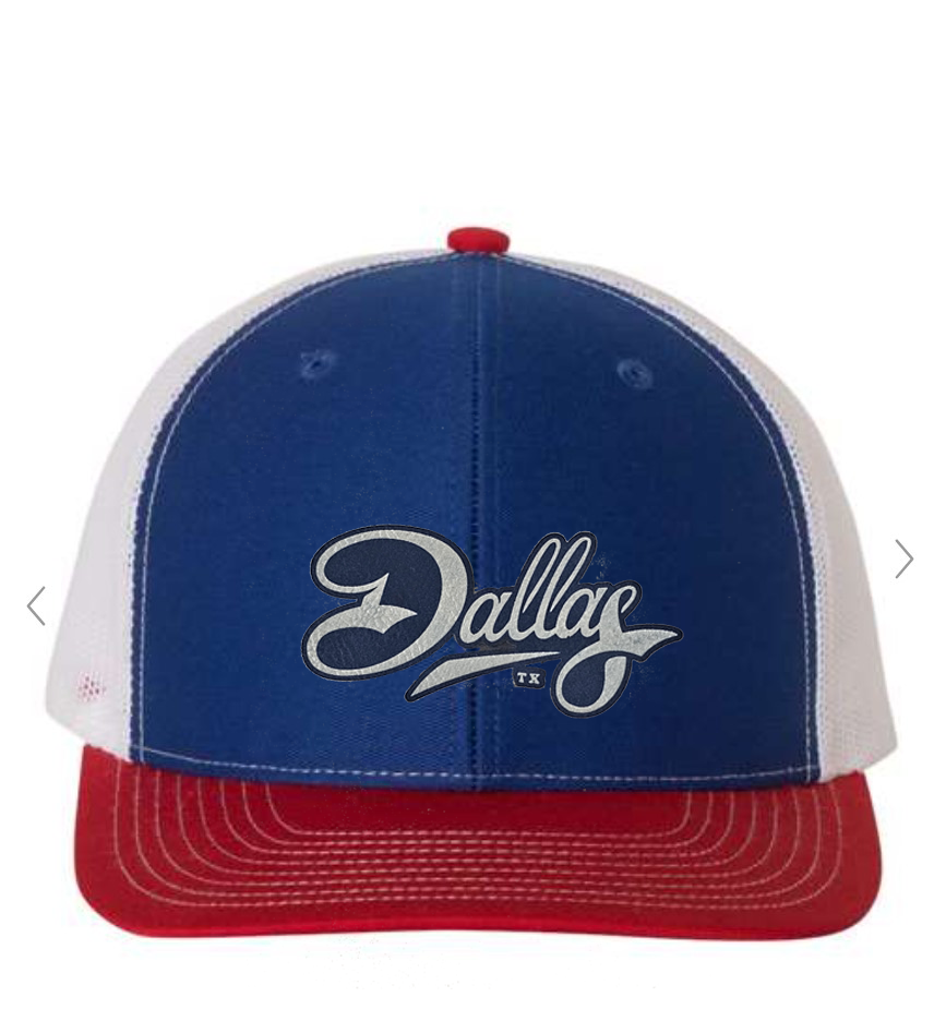 "Dallas TX" Trucker Hat