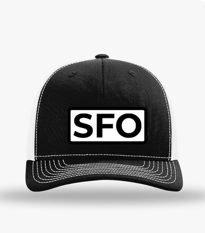 SFO Catch Flights Not Feelings Trucker Hat