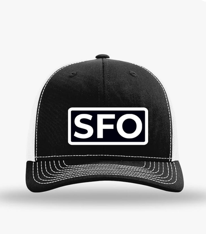 SFO Catch Flights Not Feelings Trucker Hat