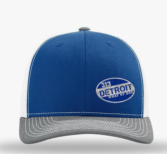 "Detroit 313 What Up Doe" Trucker Hat